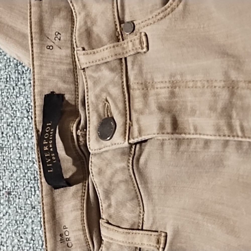 Liverpool Tan Jeans - Picture 2 of 3